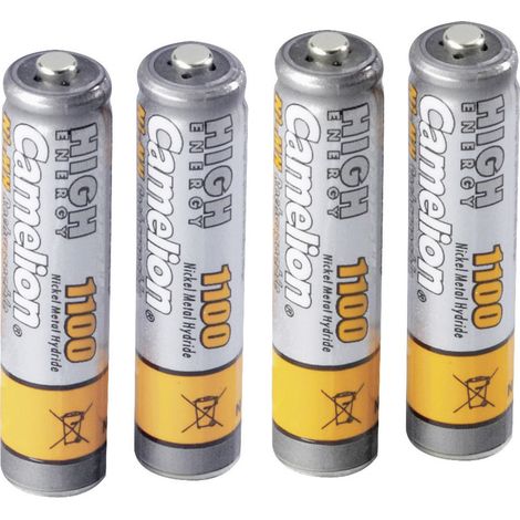 CAMELION NiMH-Micro-Akku 1100 mAh, 4 Stück