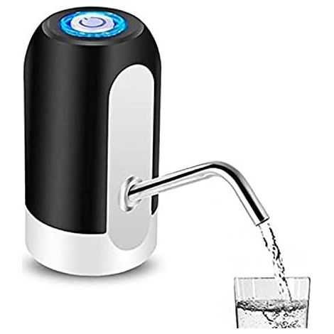 Pompe à eau électrique rechargeable par USB automatique, distributeur d'eau électrique portable de 5 gallons avec interrupteur pour bouteille d'eau (1/5)