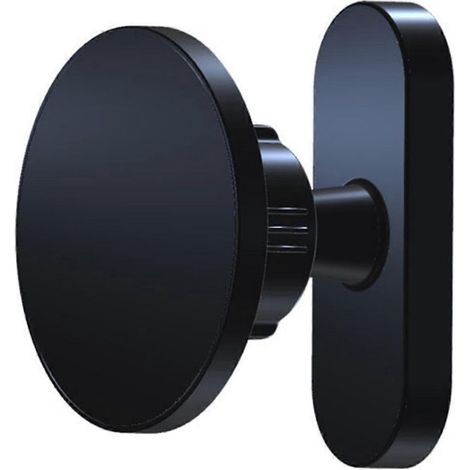Support de téléphone de fitness multi-angles, support magnétique universel double face, adapté aux smartphones noirs. (1/5)