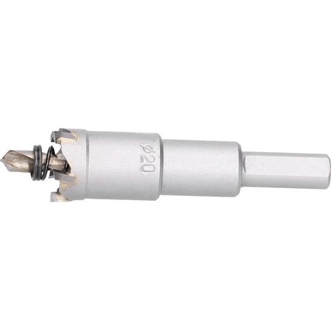 Scie cloche en carbure TCT de 20 mm - Outil de coupe pour métaux et bois (1/5)
