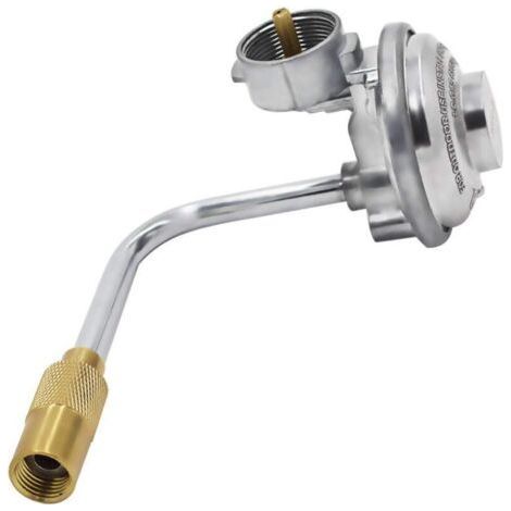 Replacement Heavy Duty Stainless Steel BBQ Regulator for Portable Gas Grills,Safe Connection (1/4)