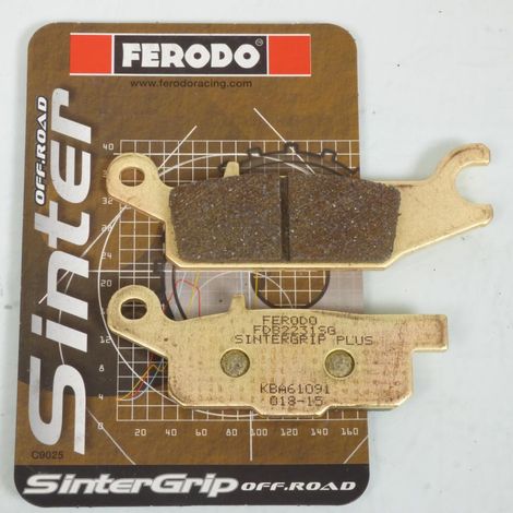 Plaquette de frein Ferodo pour Quad Yamaha 700 YFM FWB Kodiak Eps (1/4)
