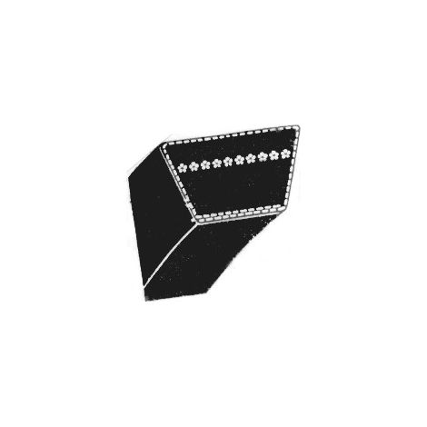 Courroie pour moteur thermique 2387.60mm – Largeur 12.7mm – Compatible tracteurs tondeuses AYP, Bernard Loisirs, Husqvarna, Bestgreen - 4L950