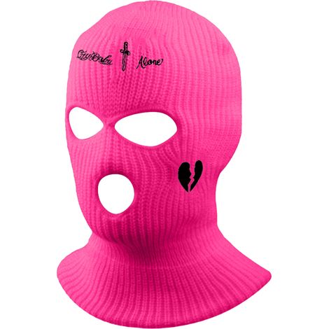 Cagoule 3 Trous Tricotée Couvre-Visage Hiver Respirant Anti-Vent pour Ski Cyclisme Course Hommes Femmes