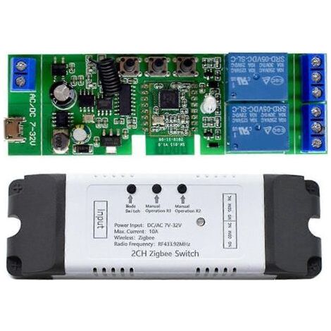 Tuya 2-Kanal Zigbee WLAN-Steuerung für elektrische Linearantriebe (1/5)