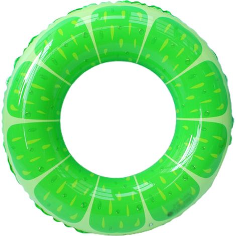 Bouée gonflable pour piscine et plage, bouée de natation en PVC résistant avec conception anti-fuite, grand matelas gonflable en deux parties (1/5)