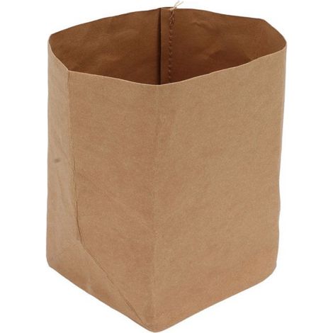 Sacs de stockage de nourriture en papier kraft Sac en papier Kraft lavé sac de stockage de nourriture meuble rangement M. (1/5)