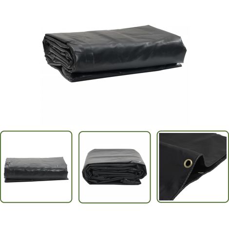 vidaXL Abdeckplane Anthrazit 1,5x2,5 m 600 g/m² (1/5)