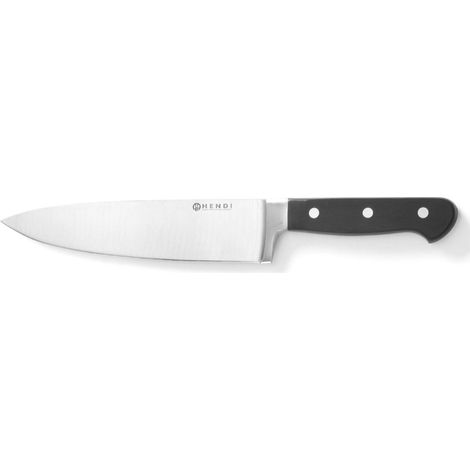 Cuchillo de chef profesional forjado en acero Kitchen Line de 200 mm - Hendi 781319 (1/2)
