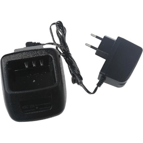 Socle de charge KSC-35S pour radios Kenwood (TH-K20, TK-D240, TK-2312, TK-2400) – Prise UE (1/5)