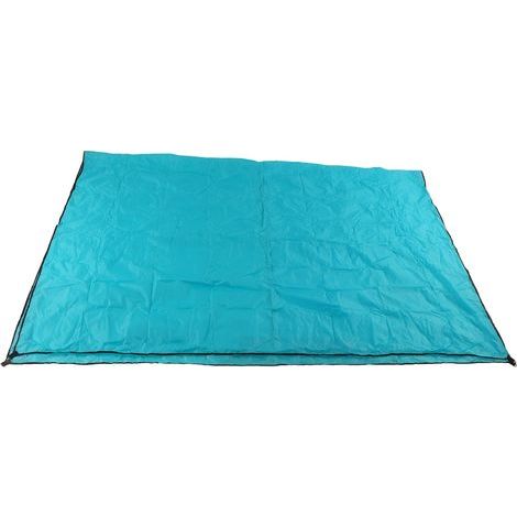 Voile d'ombrage rectangulaire bleu lac résistant aux UV pour terrasse, jardin et piscine (1/5)