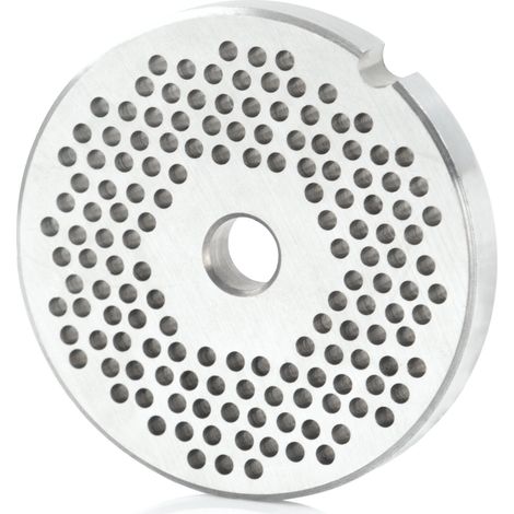Mahlzeit Edelstahl Lochscheibe ø 2 mm für Profi Fleischwolf elektrisch  ø 7 cm