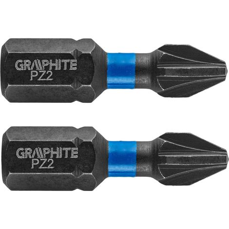 Punte per avvitatore Graphite 56h504 alta coppia resistente alla rottura (1/2)