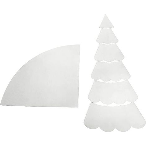 Kit De Broderie Arbre De Noel Avec Regle - Outils DIY Decorations Fete (S)-KZQ (1/2)