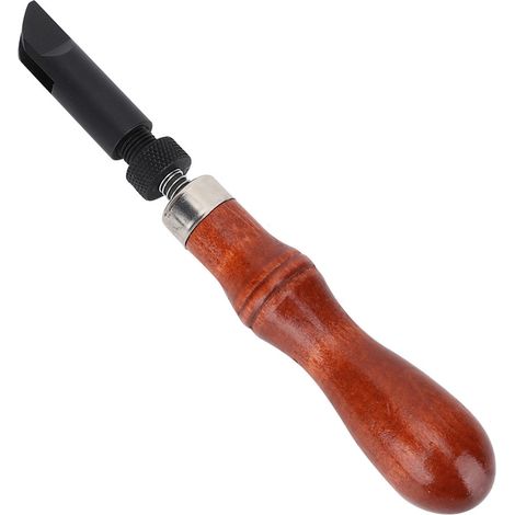 Rainureuse à rainurer en V pour cuir, type américain, outil télescopique pour le traitement du cuir