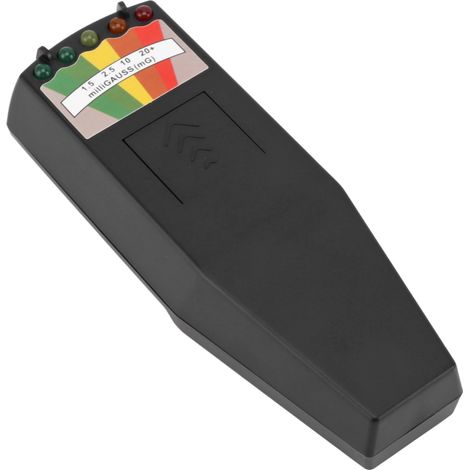 Détecteur de radiations nucléaires, compteur Geiger, testeur de radioactivité domestique avec alarme, noir (1/5)