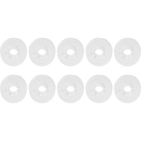 10 Stück universelle leere Spulen für Nähmaschinen, multifunktionaler Kunststoff (1/5)