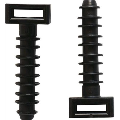 SUPPORTO A TASSELLO PER FASCETTE Stringitubo MAURER 8,1X38,1 mm 100 pz