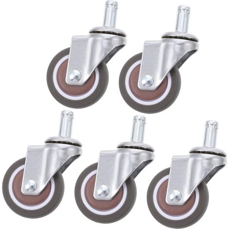 pivotantes en polyuréthane PU pour chaises de bureau meubles (1/5)