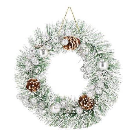 Adventskranz Türkranz Dekoration 24 cm