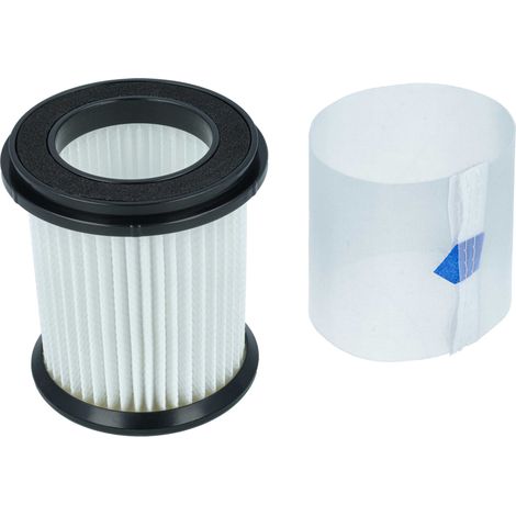 vhbw filtre remplacement pour INSE 343924, 210410L10 pour aspirateur - Filtre HEPA noir / blanc