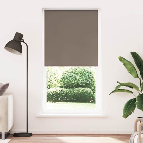 Verdunkelungsrollo Kaffeebraun 105x230 cm Stoffbreite 100,7 cm