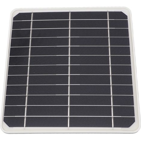 Panneau Solaire 20W avec Port USB-C et DC, Étanche 5V 2A, Panneau Solaire Portable pour Sac à Dos et Vélo