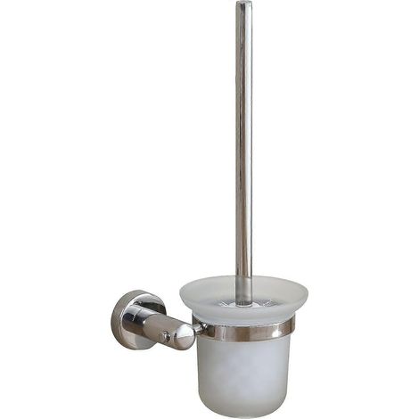 Brosse de toilette, ensemble brosse et support en acier inoxydable SUS 304, fixation murale (1/4)