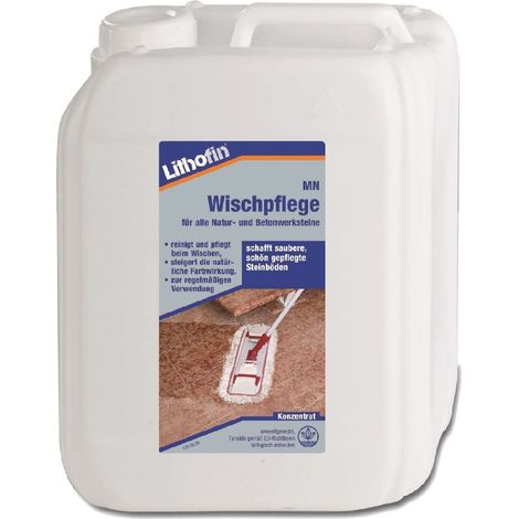LITHOFIN MN Wischpflege für Marmor, Natur und Betonwerkstein 5 Ltr