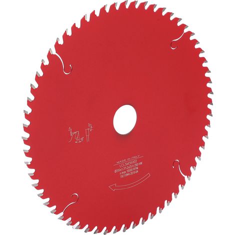 Lame de scie circulaire en carbure, disque épais, outil de coupe pour bois massif 200 x 1,7 x 25,4 - 60 dents (1/5)