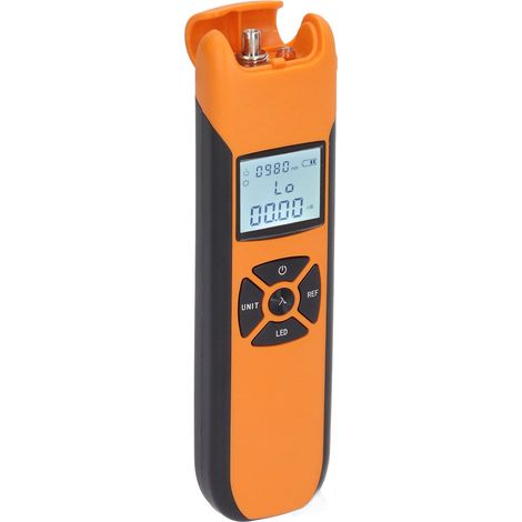Wattmètre à fibre optique portable mini avec sauvegarde automatique, 800 à 1700 nm (1/5)