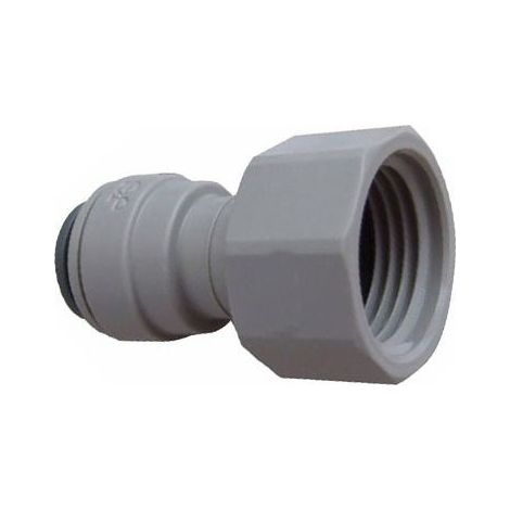 Raccord Vers Robinet 3/8'(9,5mm) X 1/2 Jg PI451214FS Pour REFRIGERATEUR (1/2)