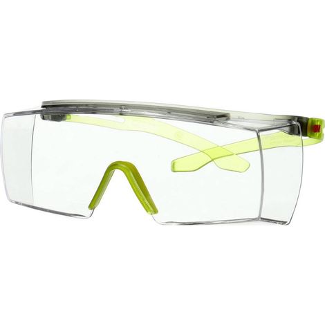 3M SF3701SGAF-GRN Occhiali da vista antiappannante Verde lime EN 166, EN 170, EN 172 DIN 166, DIN 170, DIN 172 (1/2)