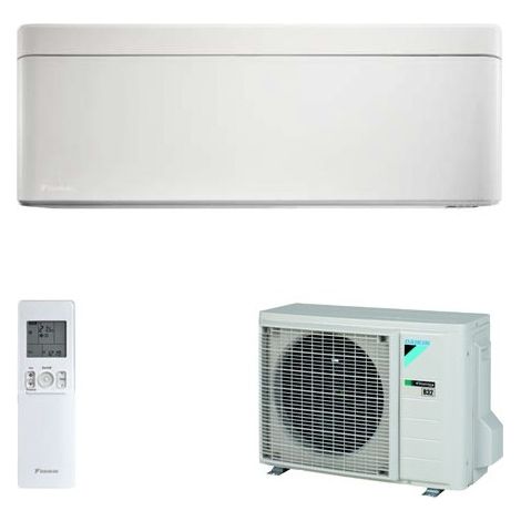 DAIKIN Condizionatore Stylish Bianco 9000 Btu Inverter Monosplit Ftxa25Aw+Rxa25A