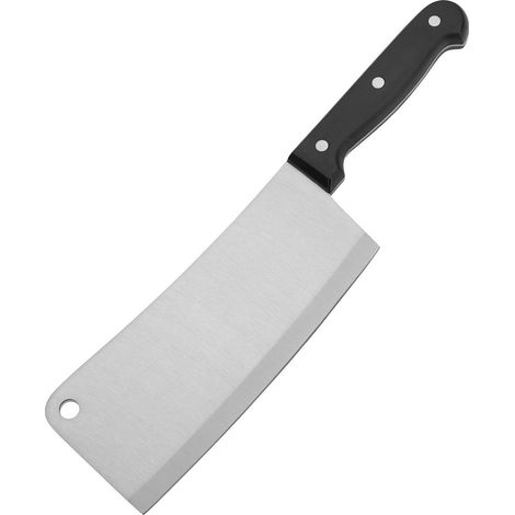 Westmark Mannaia, Lama ampia, Lunghezza totale: 30 cm, Acciaio inox/Plastica, Nero/Argento, 13582280 (1/4)