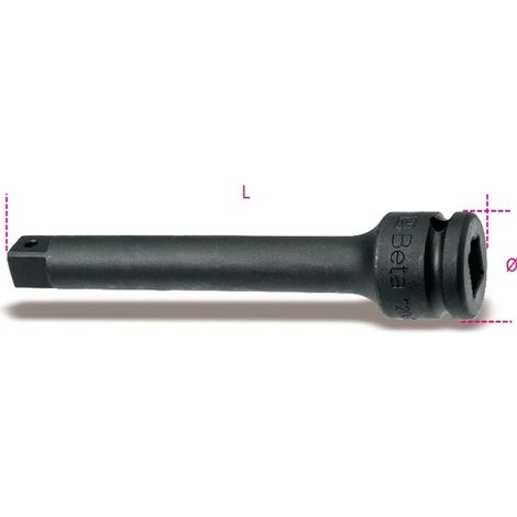 Rallonge de douille de machine 3/4 beta 728/22l - 330