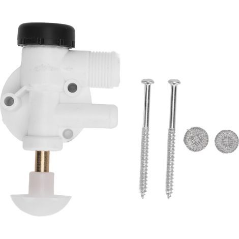 Filtre de toilette de rechange en ABS à clipser pour les modèles Sealand Traveler et VacuFlush, surpresseur, facile à installer, réduit les fuites, avec soupape de chasse d'eau. (1/2)