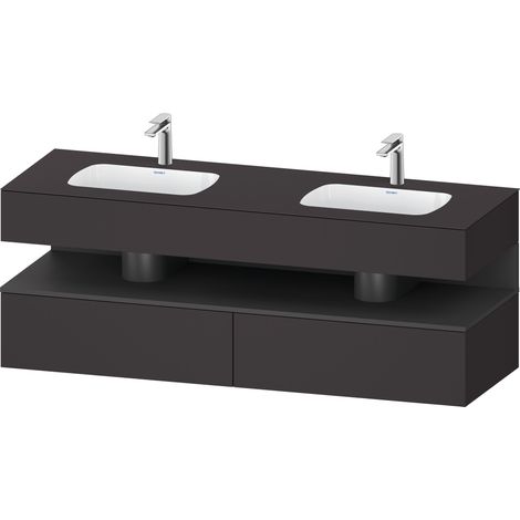 Duravit Collection One lavabo à encastrer avec meuble sous-vasque (1/2)