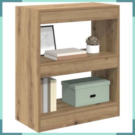 880457 Bibliothèque Chêne artisanal 60 x 30 x 72 cm Bois d'ingénierie (1/5)