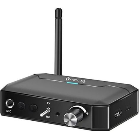 2 en 1 Bluetooth 5.3 Émetteur Récepteur Audio Prise en Charge NFC USB Adaptateur Sans Fil AUX/RCA/TF/Coaxial/Interface 6.5MM (1/4)