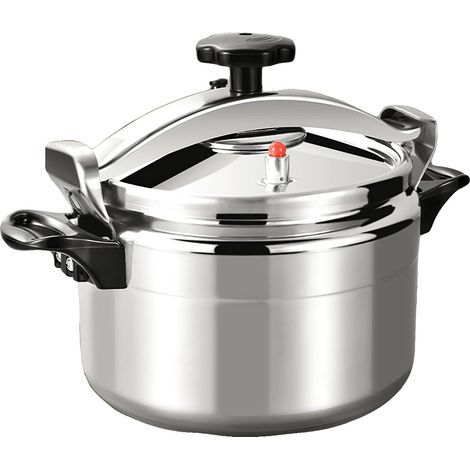 Pentola a pressione, capacità 7 litri, design antideflagrante, colore grigio. (1/2)