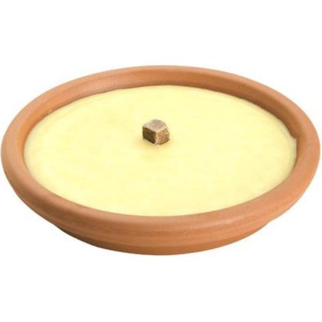 Vela antimosquitos citronela recipiente terracota 14 cm. / 120 gramos (1/3)