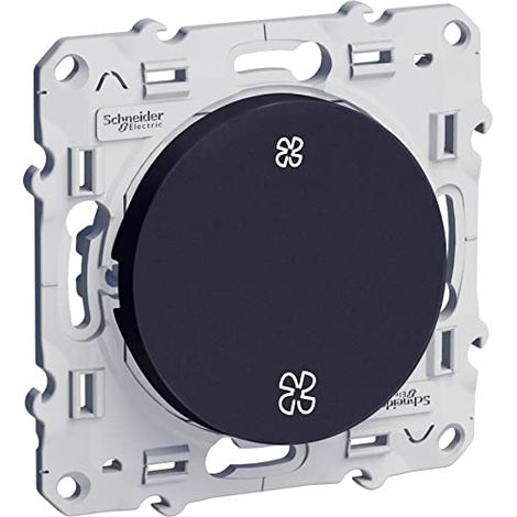 Schneider Electric Odace Interrupteur Anthracite VMC
