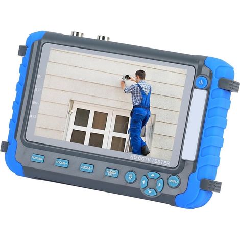 Testeur de vidéosurveillance prenant en charge la caméra IP Outil De Test De Vidéosurveillance 4 En 1, Caméra Coaxiale HD, Testeur De Vidéosurveillance 5 Pouces IV8C Plus, Prise En Charge CVBS/8MP AHD (1/5)
