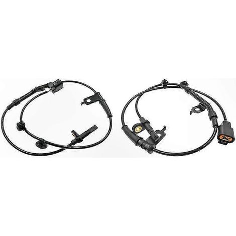 Capteurs de vitesse de roue ABS arrière gauche et droite pour Mitsubishi Grandis 2004-2010 2.4L NA4W, numéros de pièces de rechange MR977399 et MR977400.