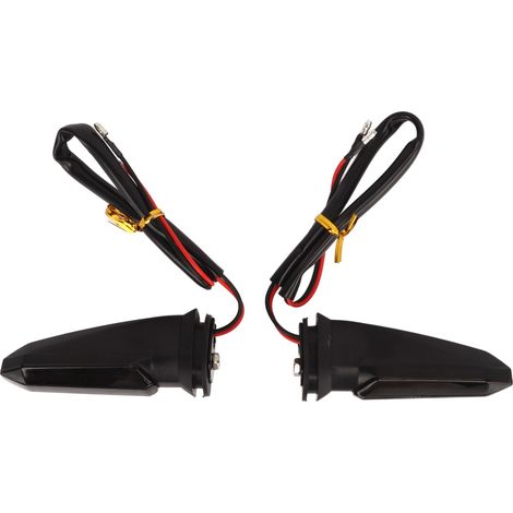 Clignotants Moto Avant Arrière 12V 1.5W Indicateur Clignoteur pour CB125R CB250R CB300R CB500X CB500F CB650R CBR650R (1/5)