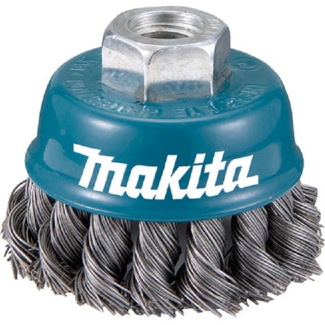 MAKITA D-24131 GRATA CÓNICA ONDULADA DE ACERO TRENZADO 75MM