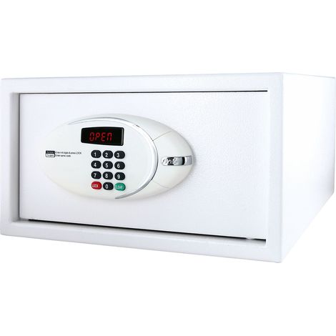 JVD - Coffre-Fort Trustee Compact blanc - Matériel professionnel (1/2)