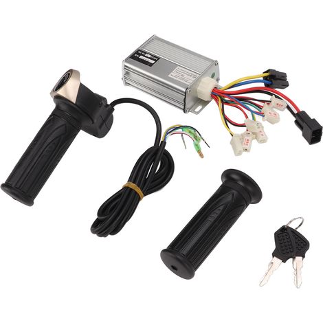 Variateur de vitesse 1000W 48V CC pour moteur à balais, poignée d'accélérateur, kit pour scooters électriques, vélos, tricycles et motos (1/5)