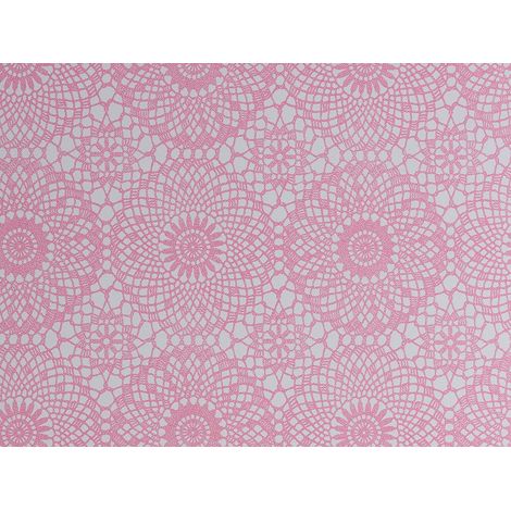 Fablon Contour Rose Pink Stationary Crafts Self Adhesive Film Vinyl